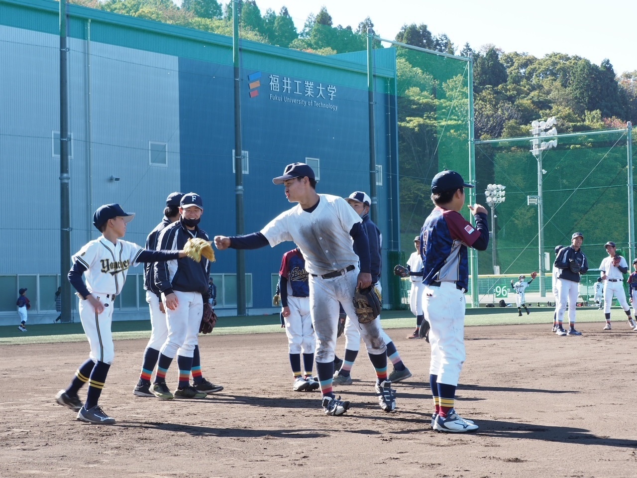 硬式野球部の学生が福井市内の小学生を指導｜FUT野球教室 | その他活動 ...