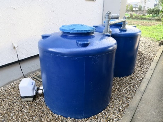 戸建て住宅用自動制御雨水活用システム
