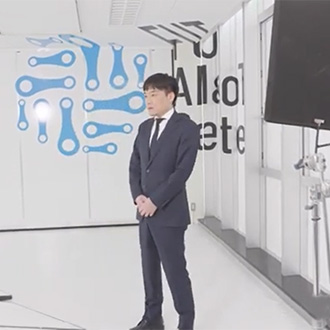 TVCM「次の答えはここにある。」篇メイキング