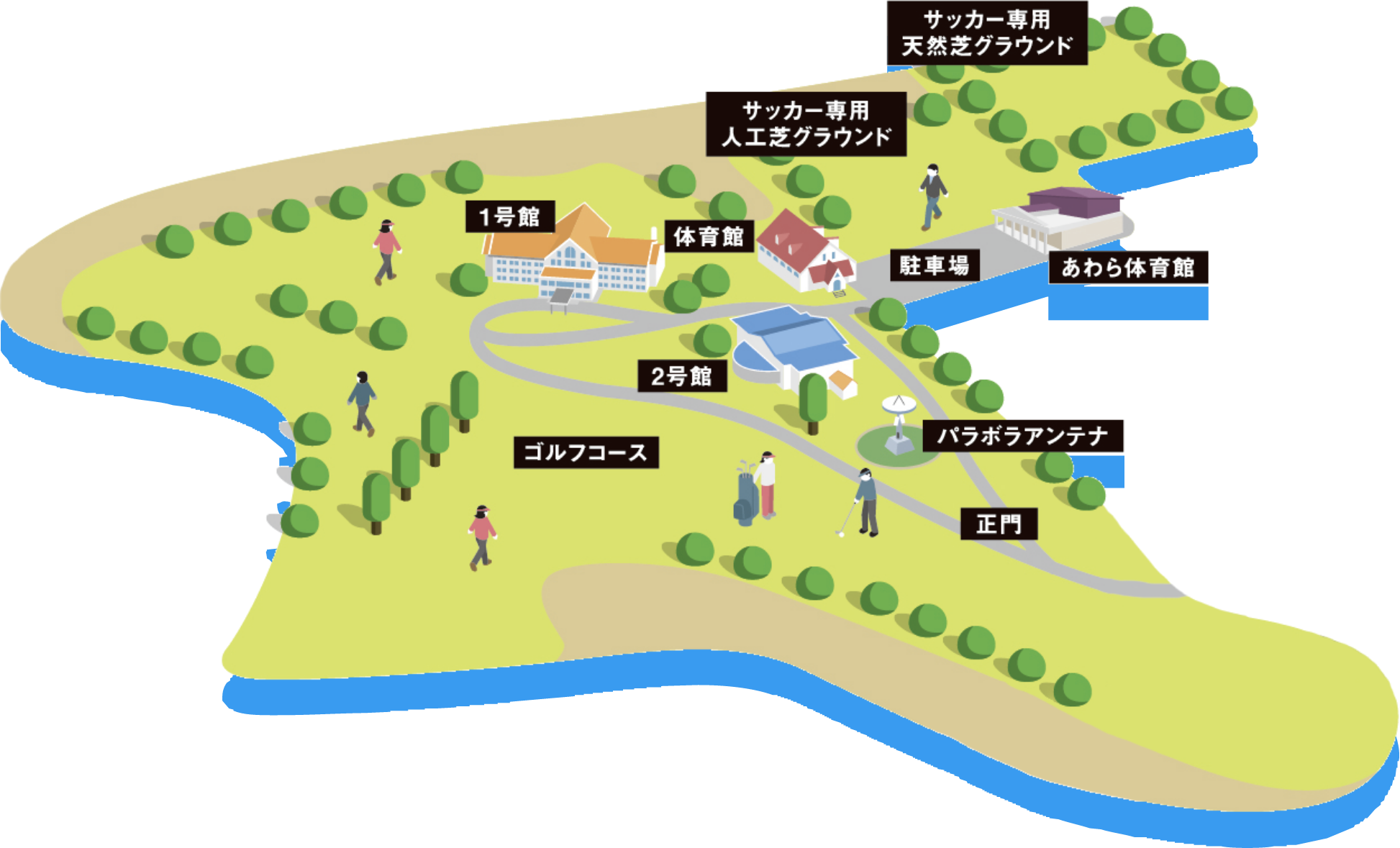 あわらキャンパスMAP