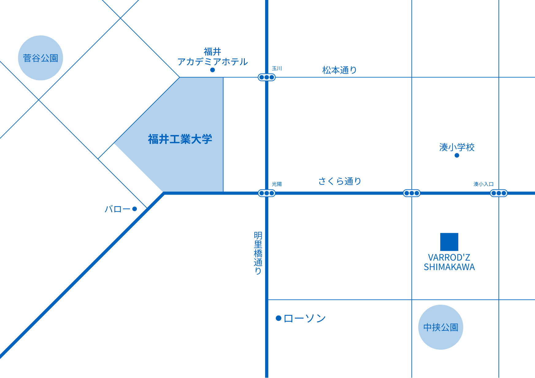 女子寮MAP